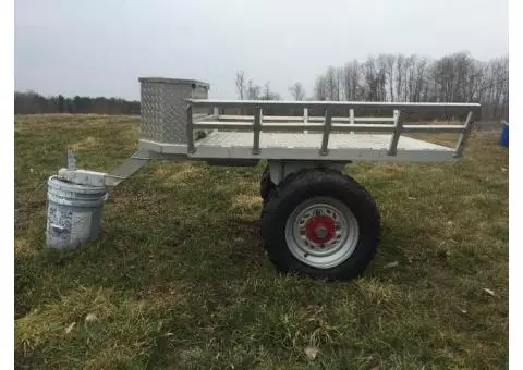 Quad aluminum trailer